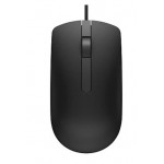 Dell Optical Mouse  - MS116 - Black - (Brown 